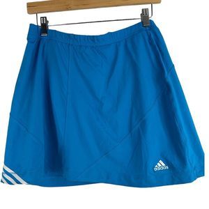 Adidas  Climalite Tennis Skirt Skort Shorts Royal Blue Large